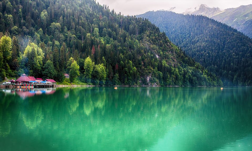 Abkhazia’s latest images - Abandoned buildings and surreal nature geotv.ge